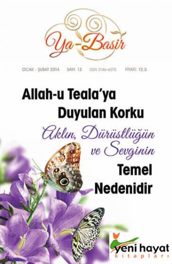 Ya Basir 13.Sayı Ocak- Şubat 2014 Yeni Hayat Kitapları