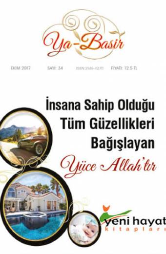 Ya Basir Dergisi 34. Sayı Ekim 2017 Yeni Hayat Kitapları